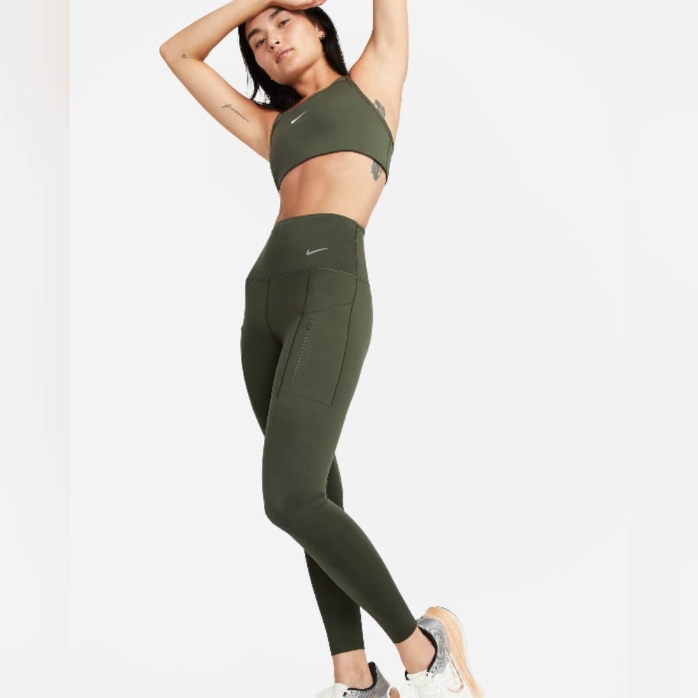 NWOT Recycled MaterialsNike Go High-Waisted Leggings with Pockets Sz XL